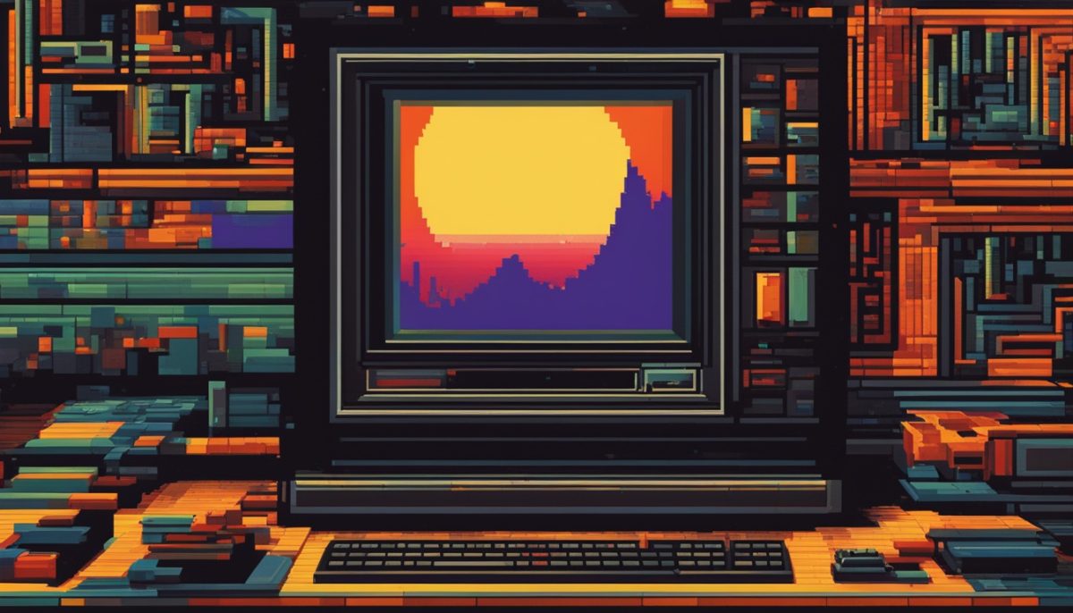 pixelated history